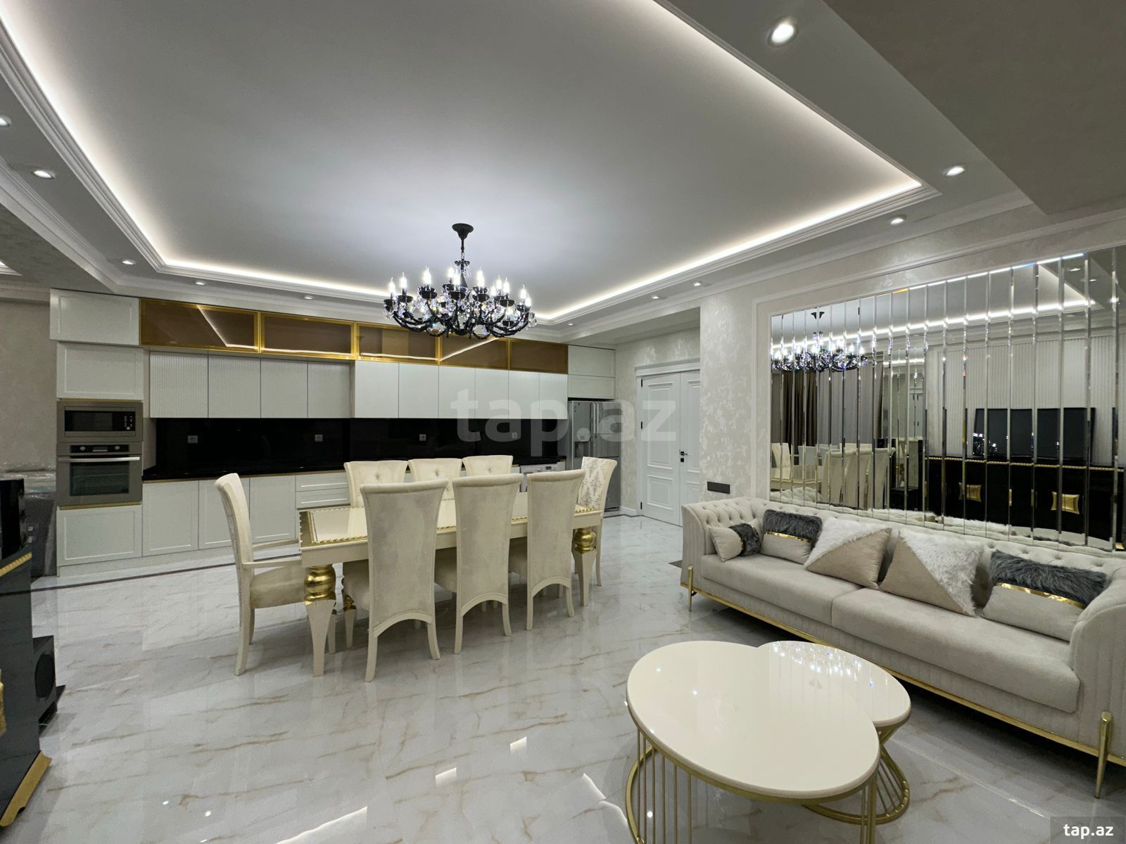 4-otaqlı yeni tikili, Ağa Neymətulla küç., 144 m²