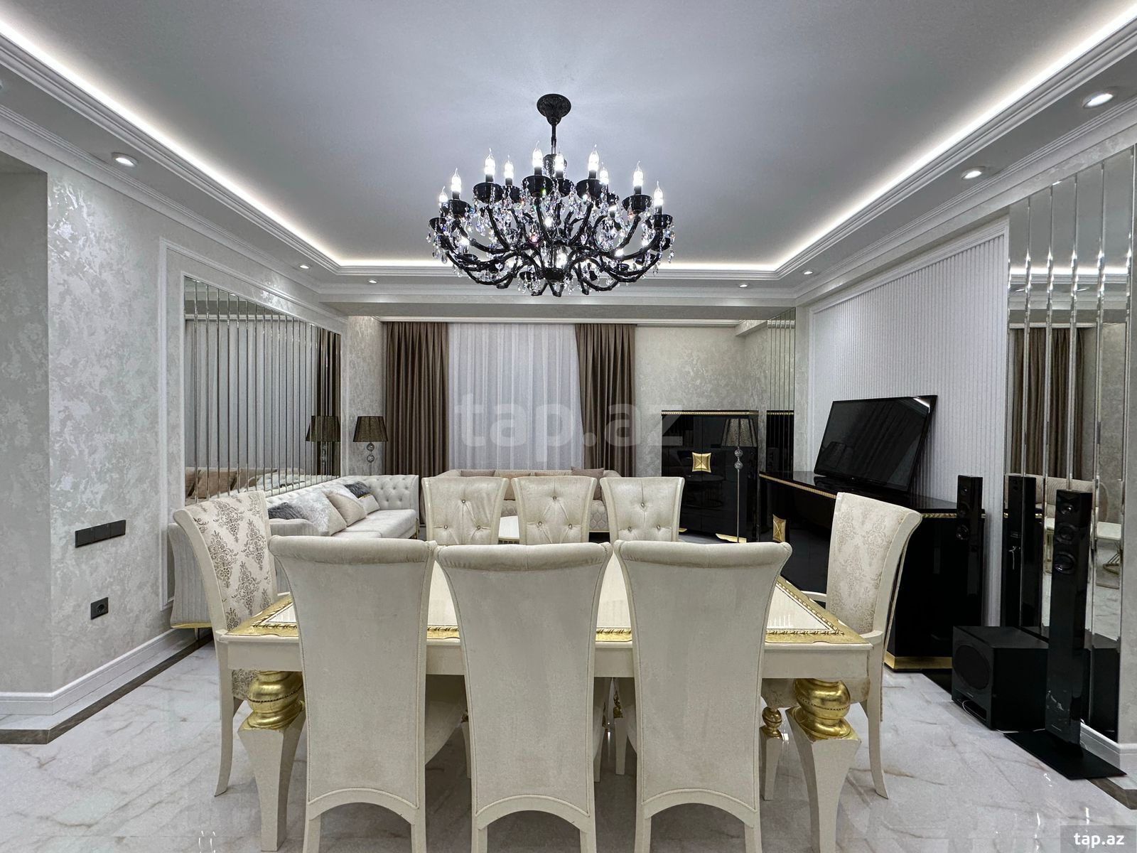 4-otaqlı yeni tikili, Ağa Neymətulla küç., 144 m²