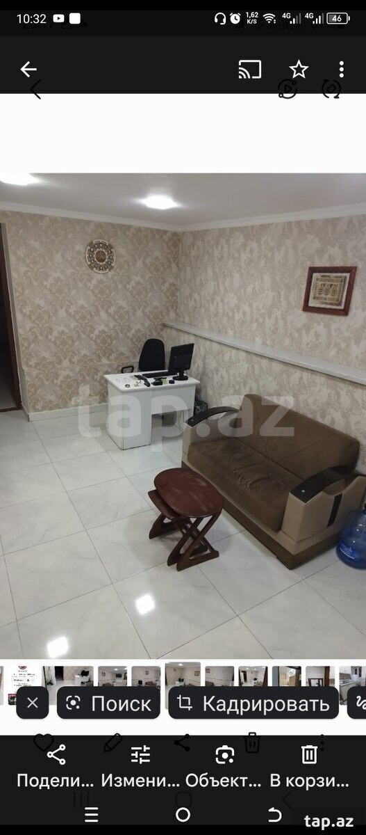 2-otaqlı mənzil kirayə verilir, Yasamal r., 44 m² (12)