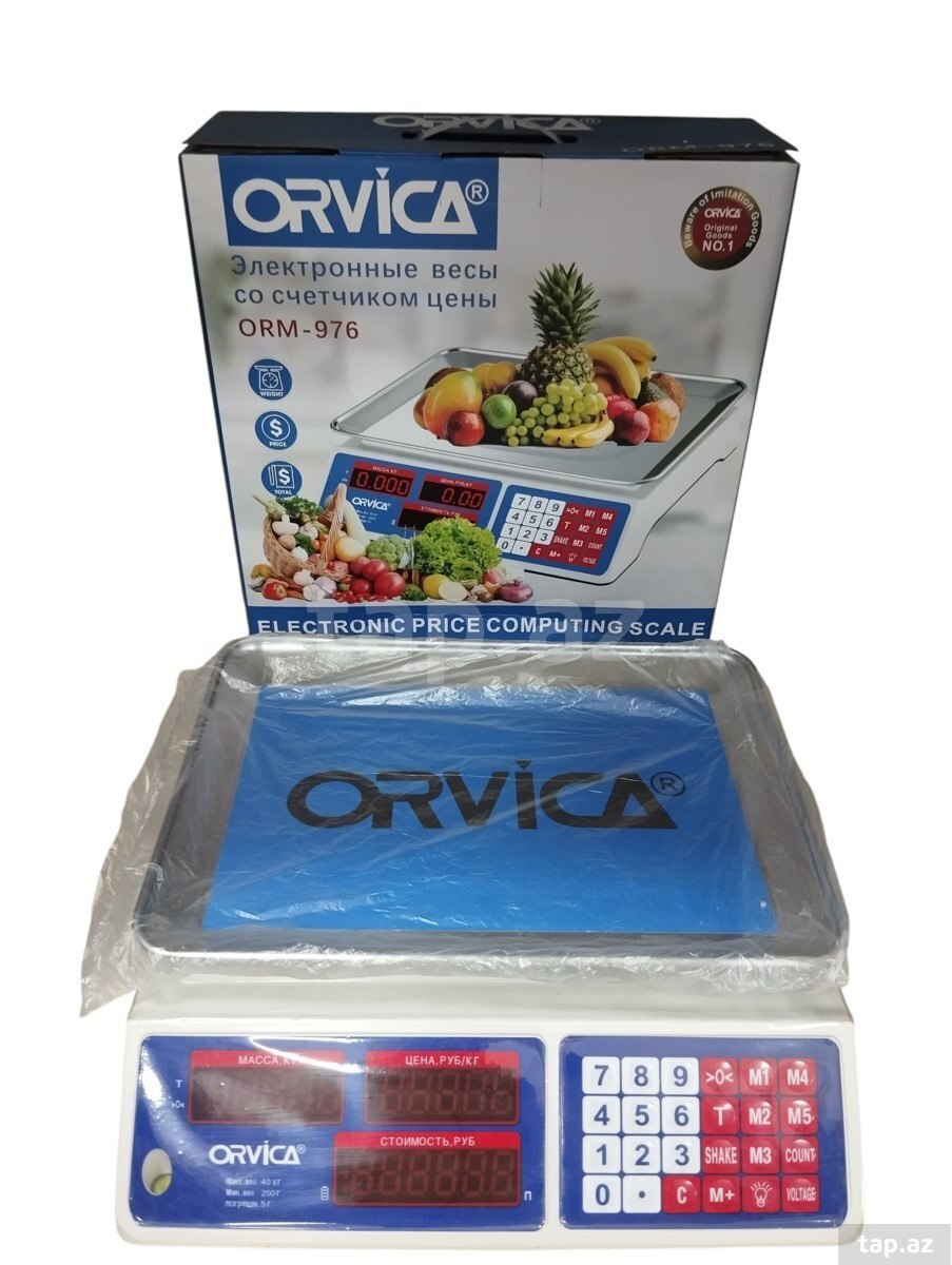 Elektron tərəzi "Orvica 976" 40kq (3)
