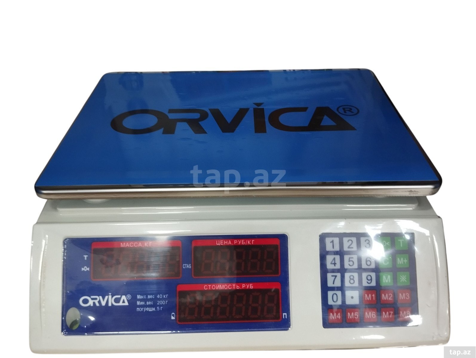 Elektron ərzaq tərəzisi Orvica 975  40kq (3)