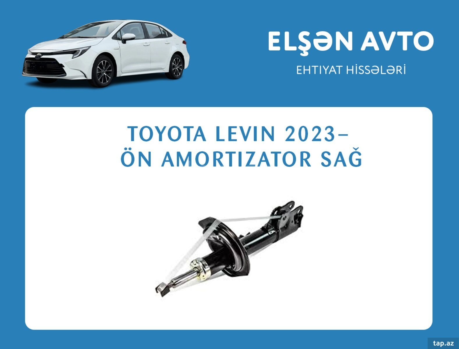Toyota Levin 2023 ön sağ amortizatoru