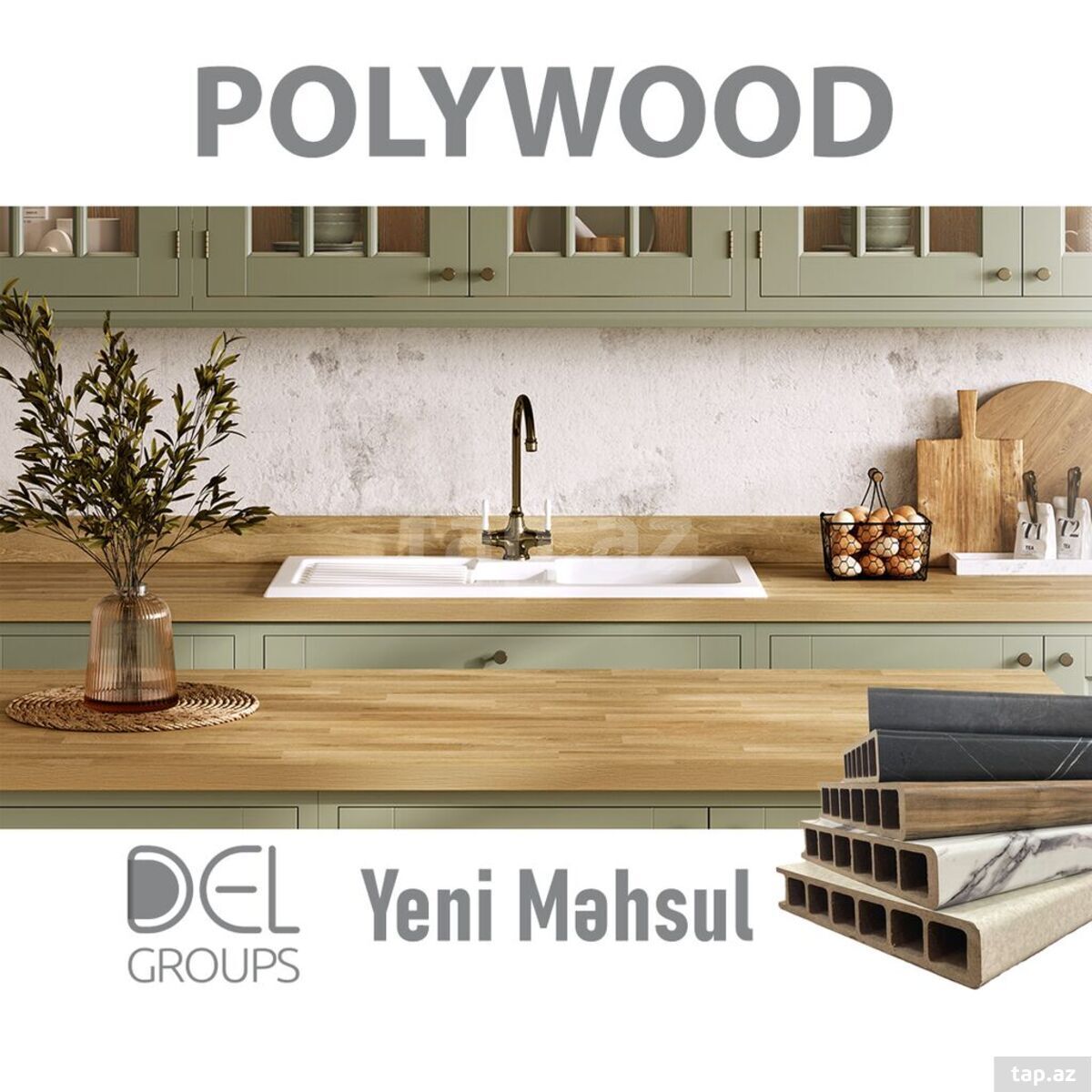 Mətbəx dəzgahı Polywood