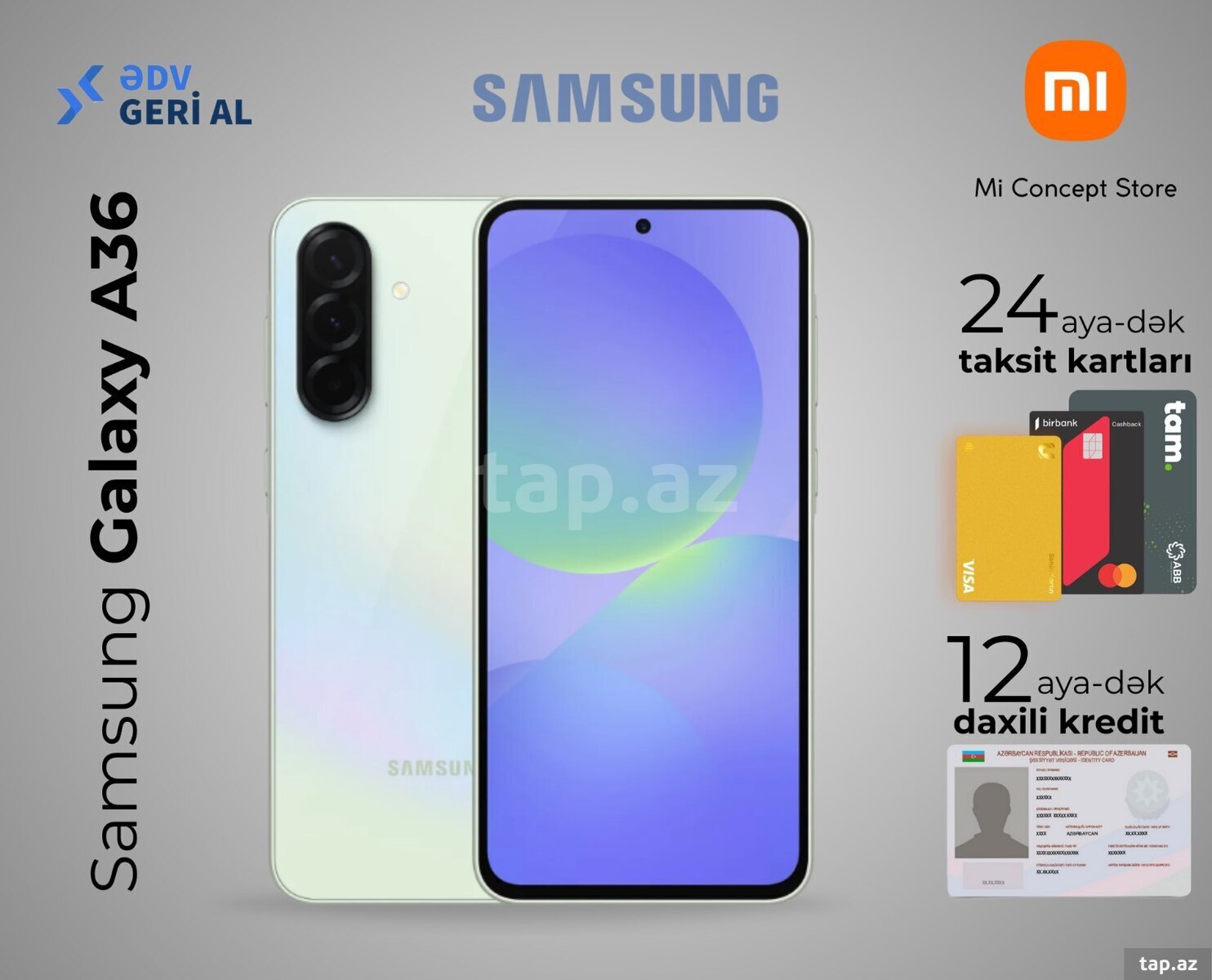 Samsung Galaxy A36 Awesome Lime 256GB/8GB