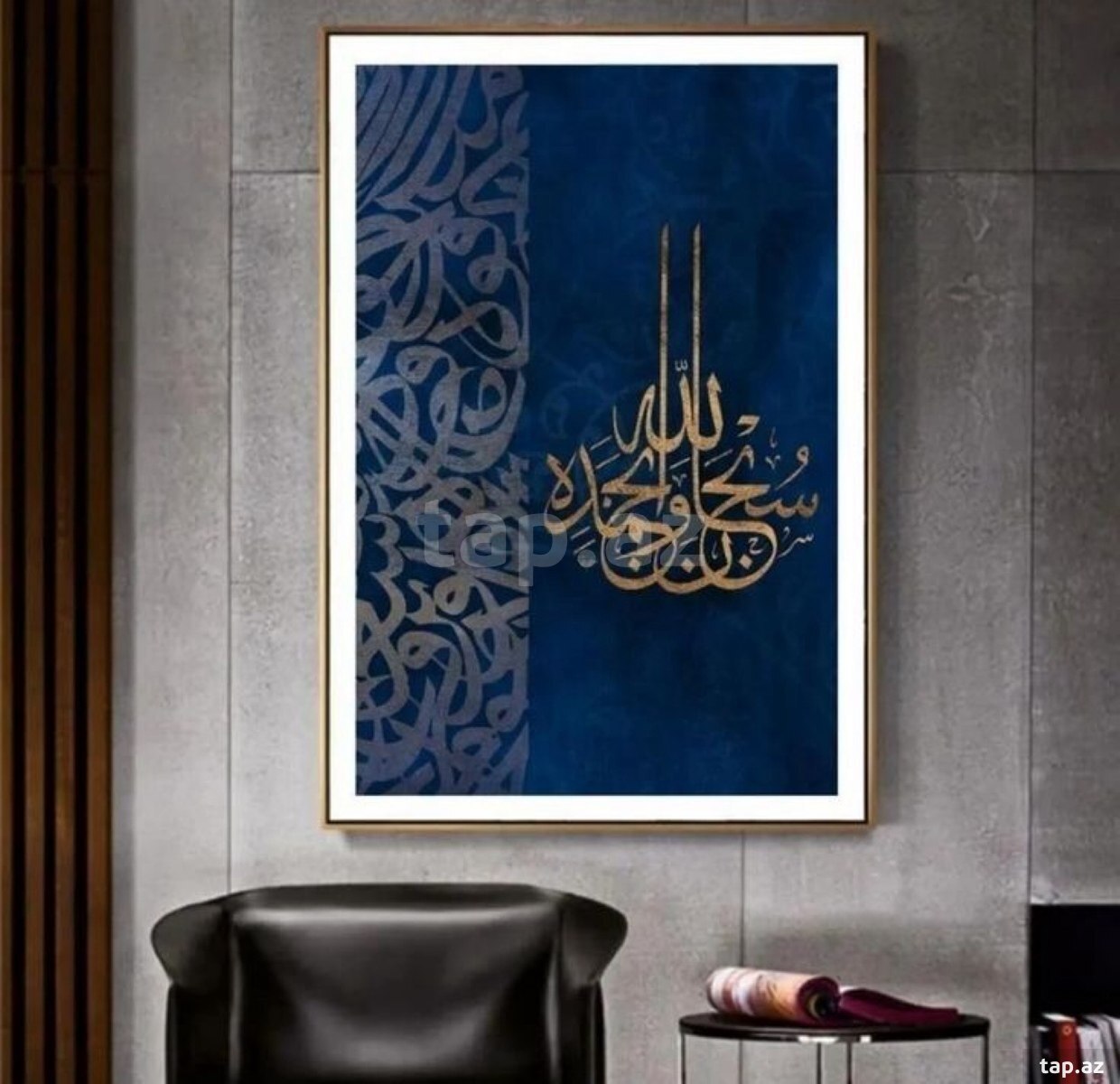 Şüşə və kətan tablo (5)