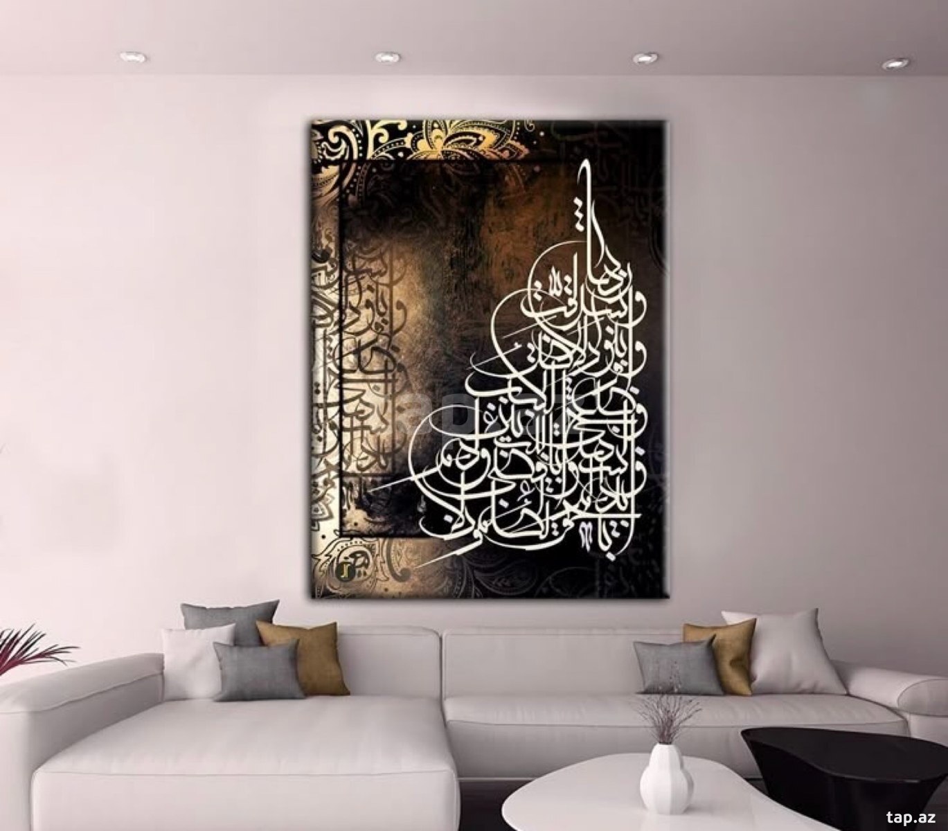 Şüşə və kətan tablo (11)