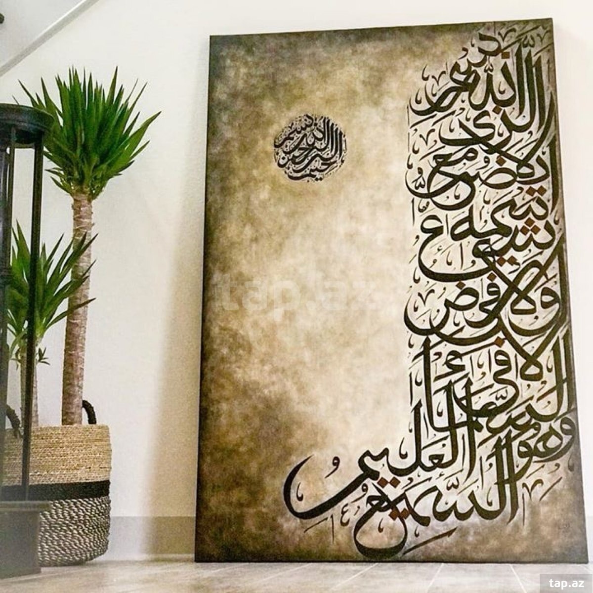 Şüşə və kətan tablo (10)