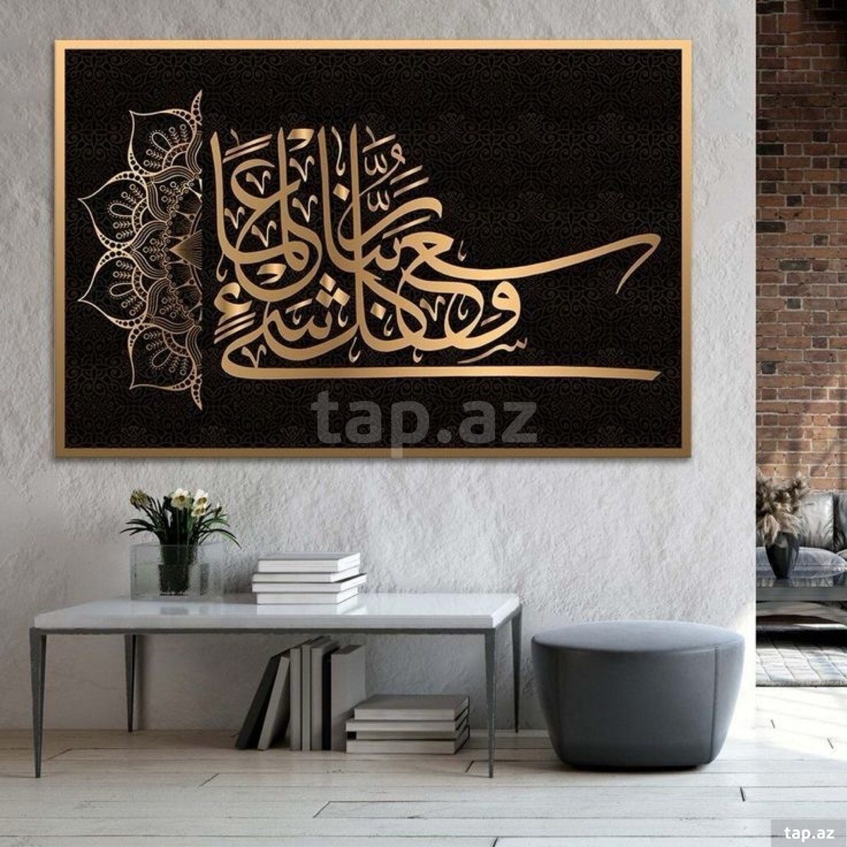 Şüşə və kətan tablo (14)