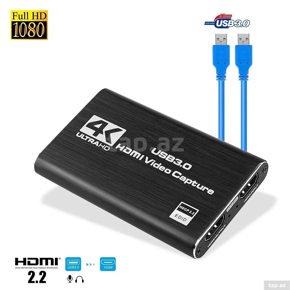 HDMI Capture Card 4K Ultra HD 60 FPS with HDCP (4)