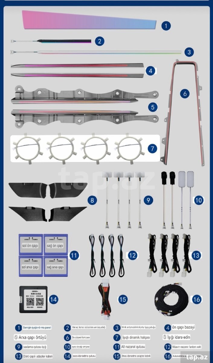 “Toyota Camry 2024” ambiance set (8)