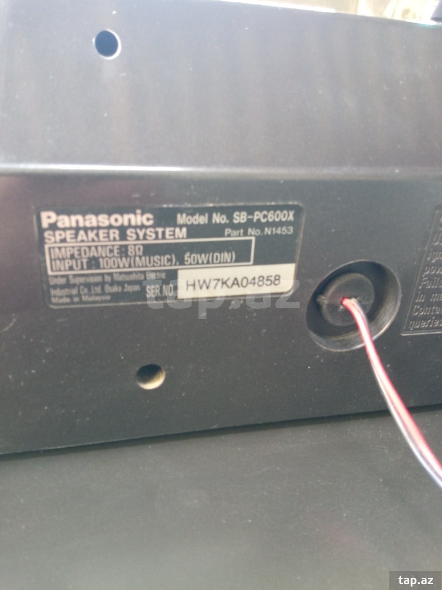 Panasonic SA-EH600 musiqi mərkəzi (13)