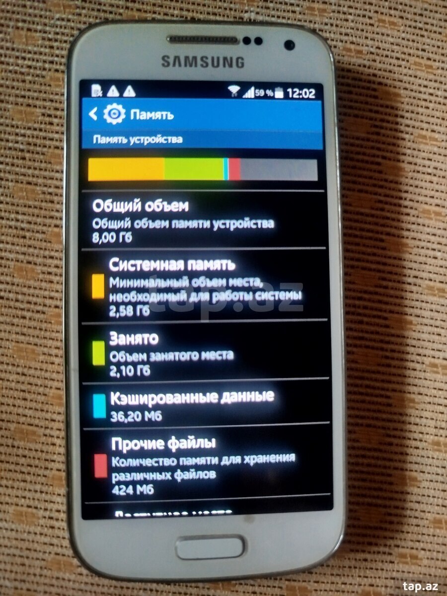 Samsung Galaxy S4 mini White Frost 8GB/1.5GB (5)