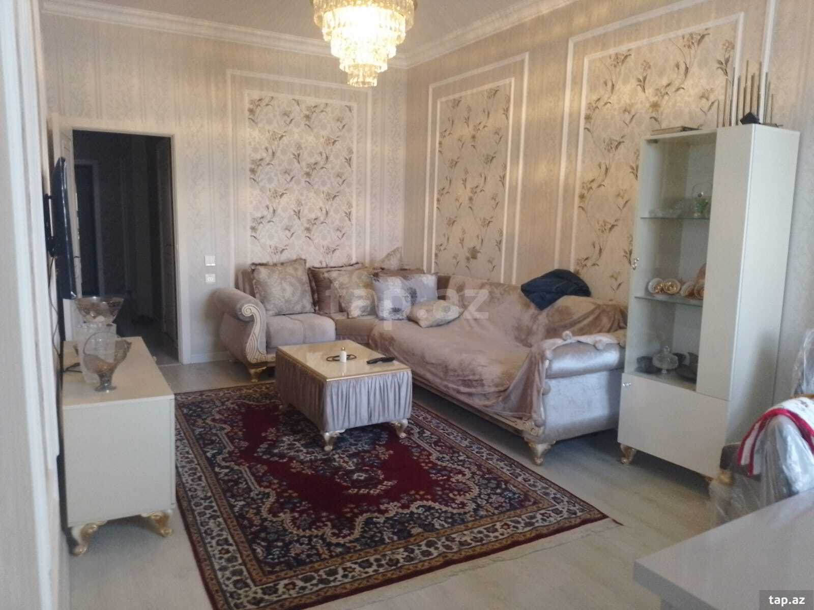 2-otaqlı yeni tikili kirayə verilir, İnşaatçılar m., 65 m²