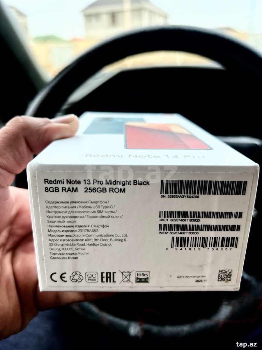 Xiaomi Redmi Note 13 Pro 5G Midnight Black 256GB/12GB (6)
