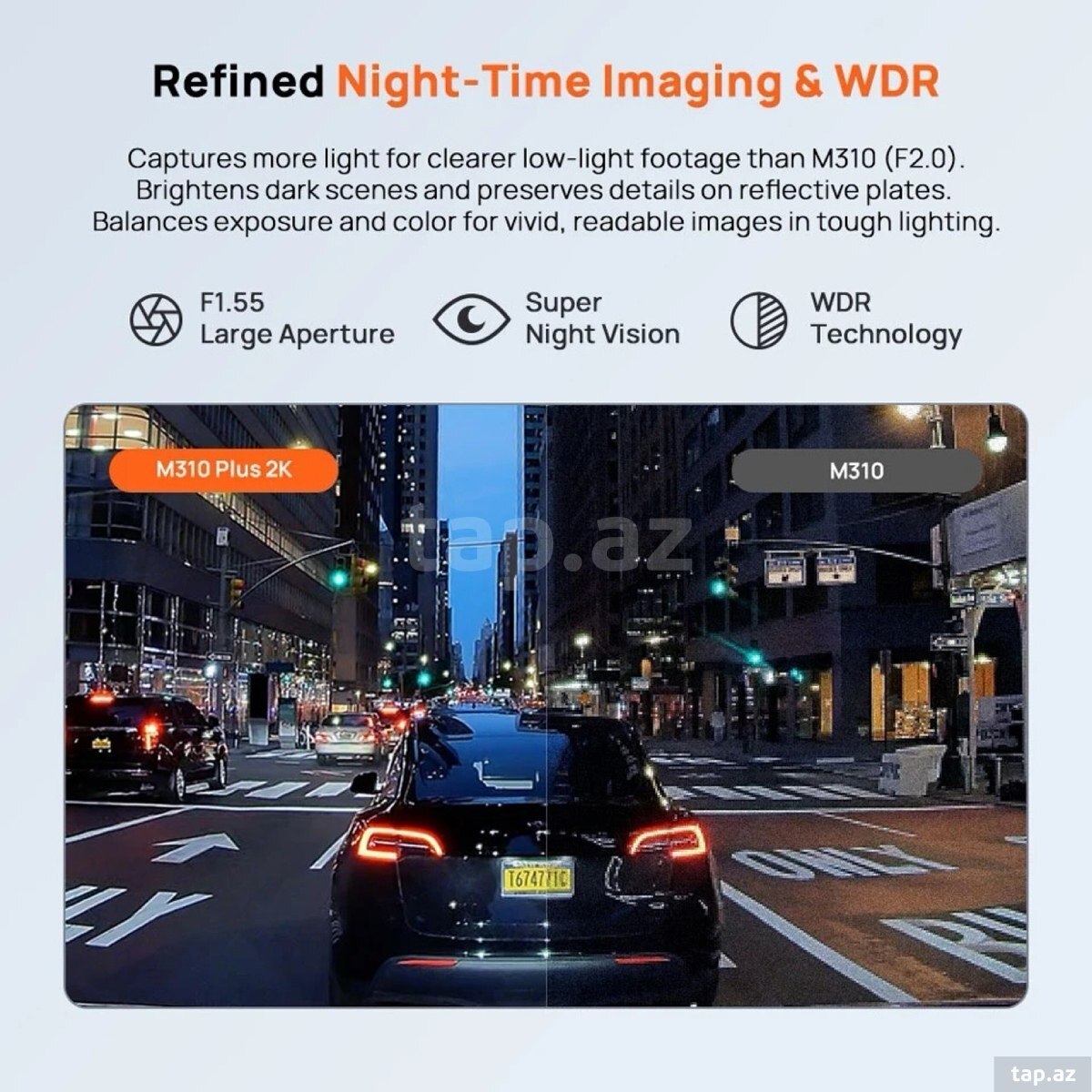 Xiaomi 70Mai M310 Plus 2K Ultra HD WiFi (11)