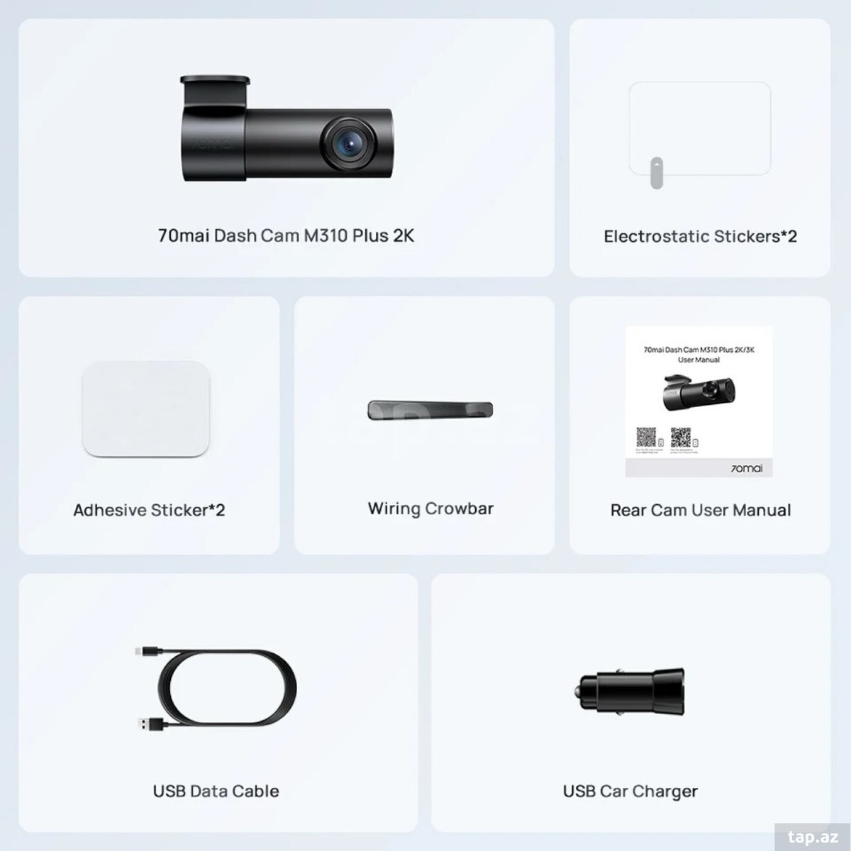 Xiaomi 70Mai M310 Plus 2K Ultra HD WiFi (26)