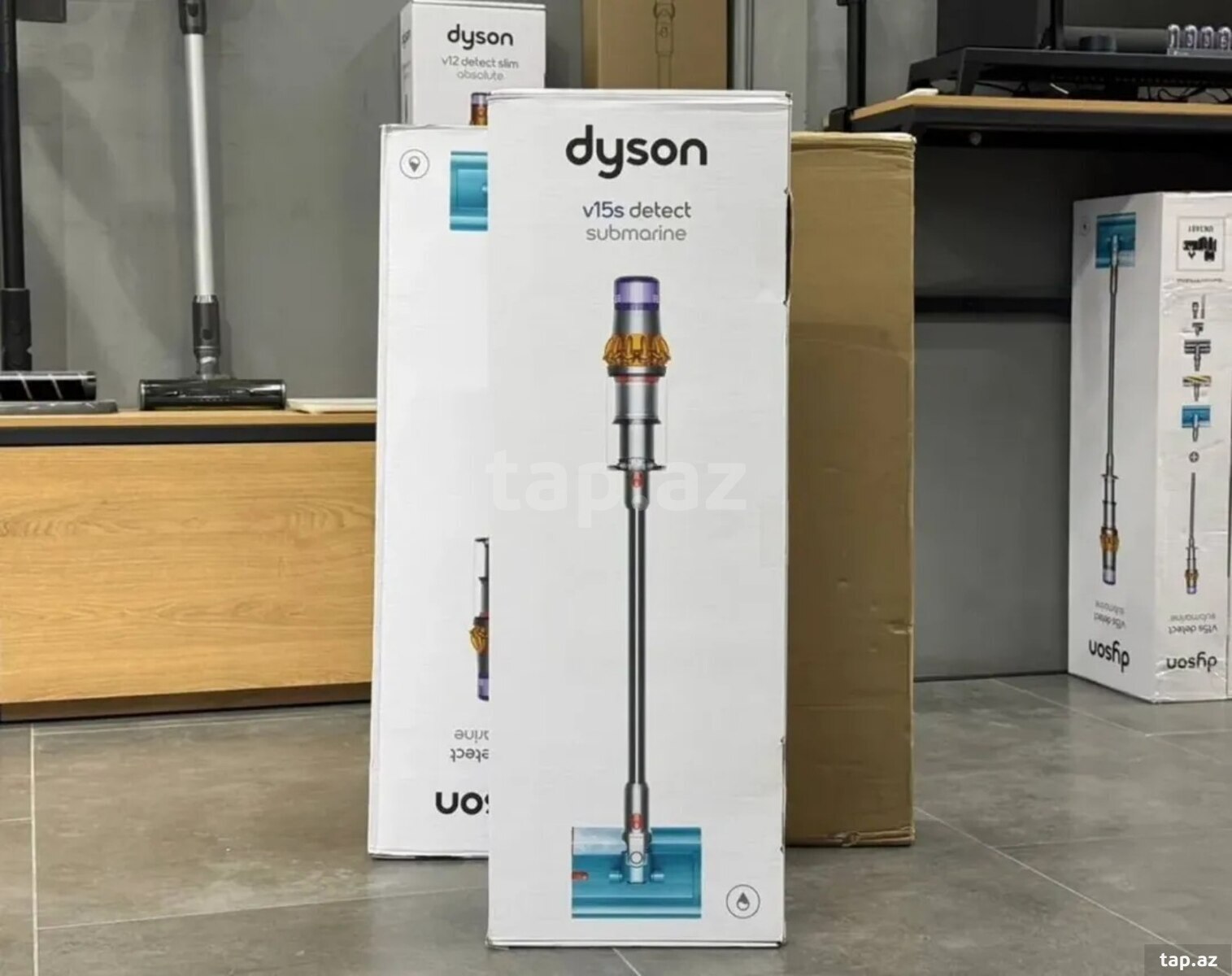 Naqilsiz tozsoran Dyson V15S detect SV47 Submarine