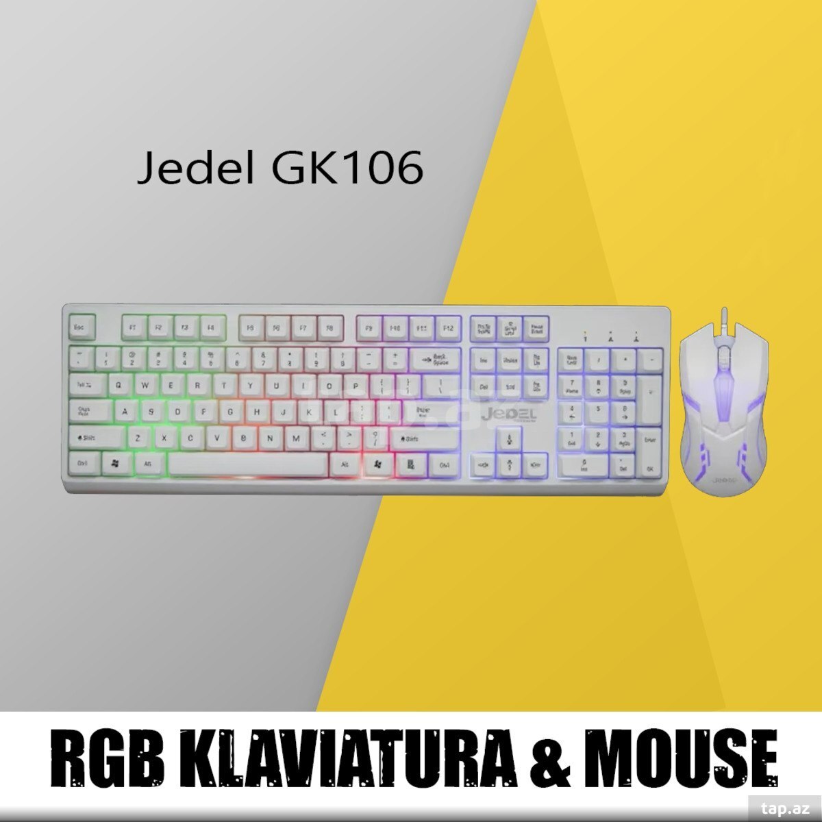 RGB klaviatura Dəsti Jedel GK106
