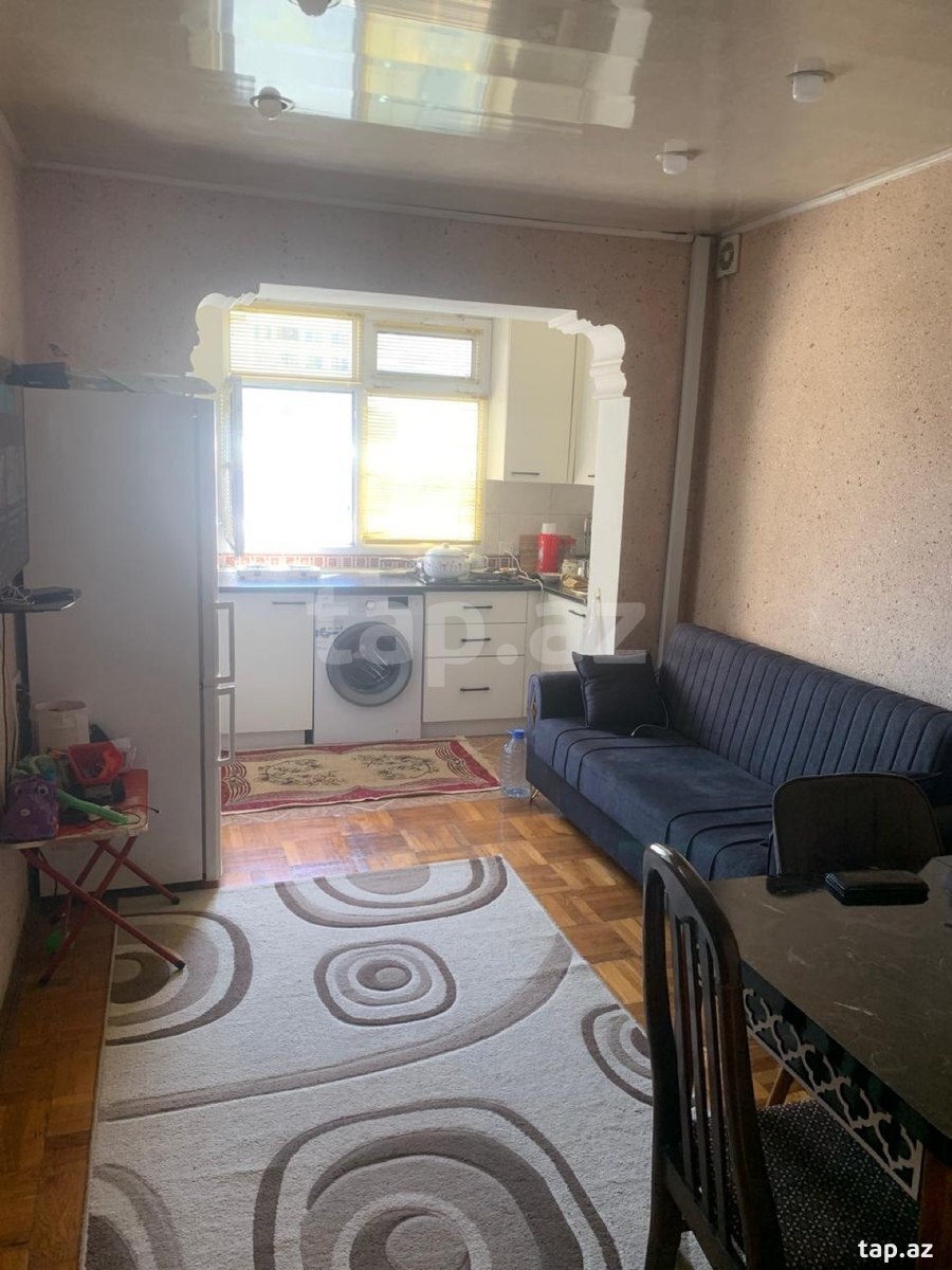 1-otaqlı mənzil, Azadlıq m., 51 m² (15)