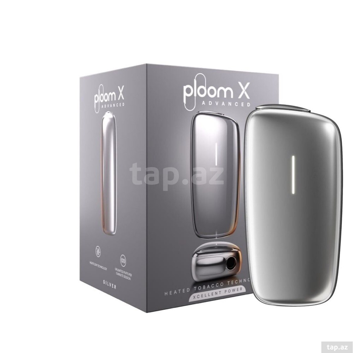 Tütün qızdırıcısı Ploom X Advanced Silver