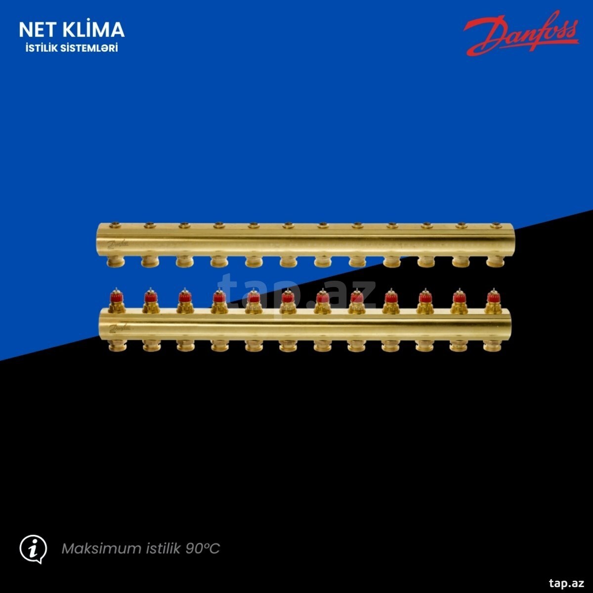 Danfoss şüşəsiz kollektoru 12+12 088U0512: 576 AZN - NetClima İstilik ...