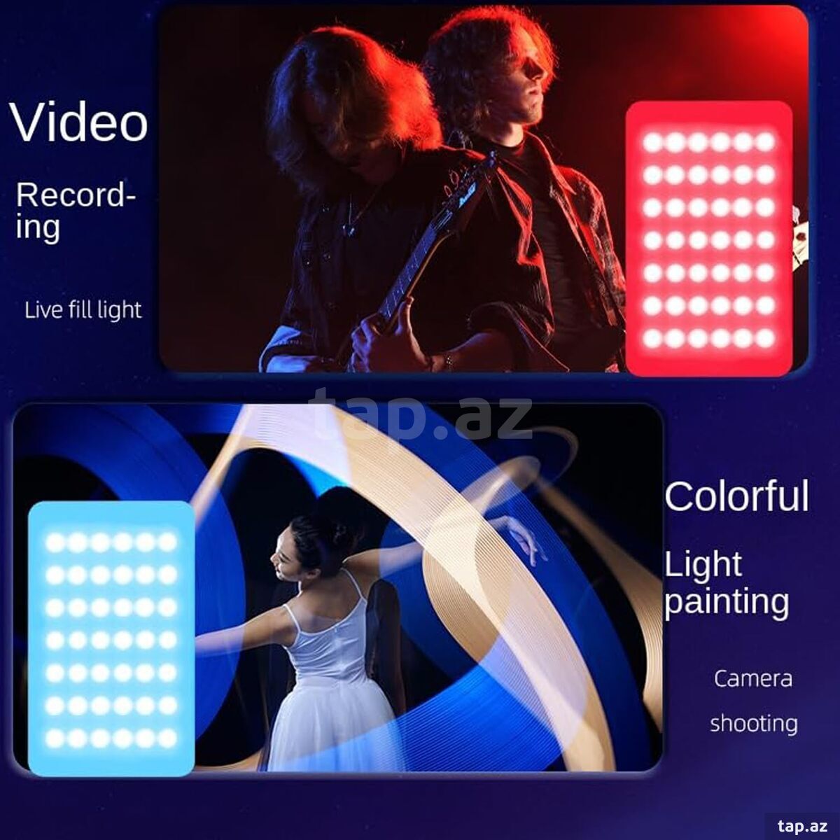 M140 RGB LED işıq (3)