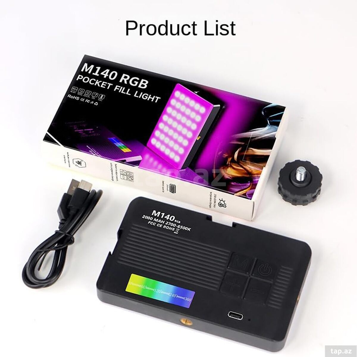 M140 RGB LED işıq (7)