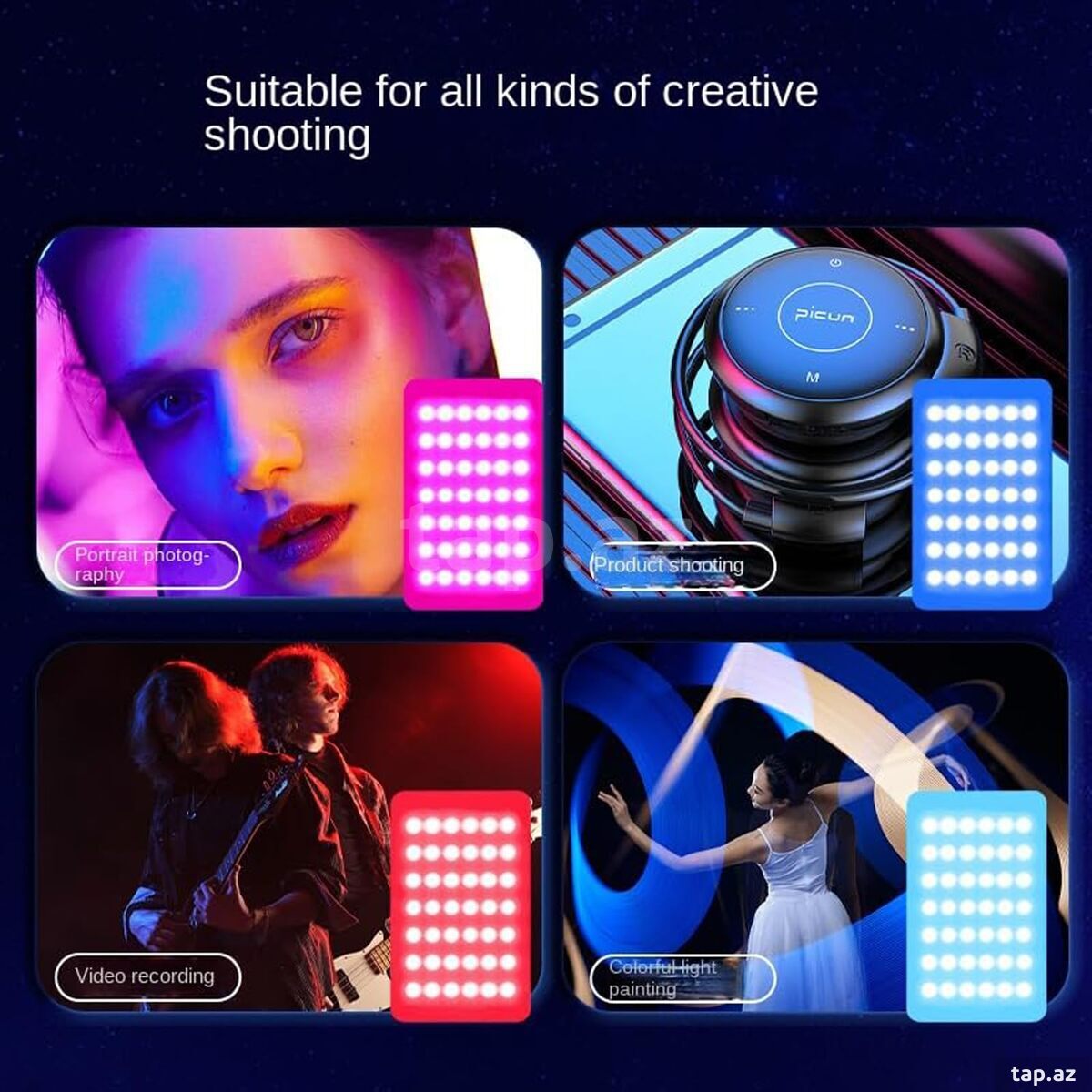 M140 RGB LED işıq