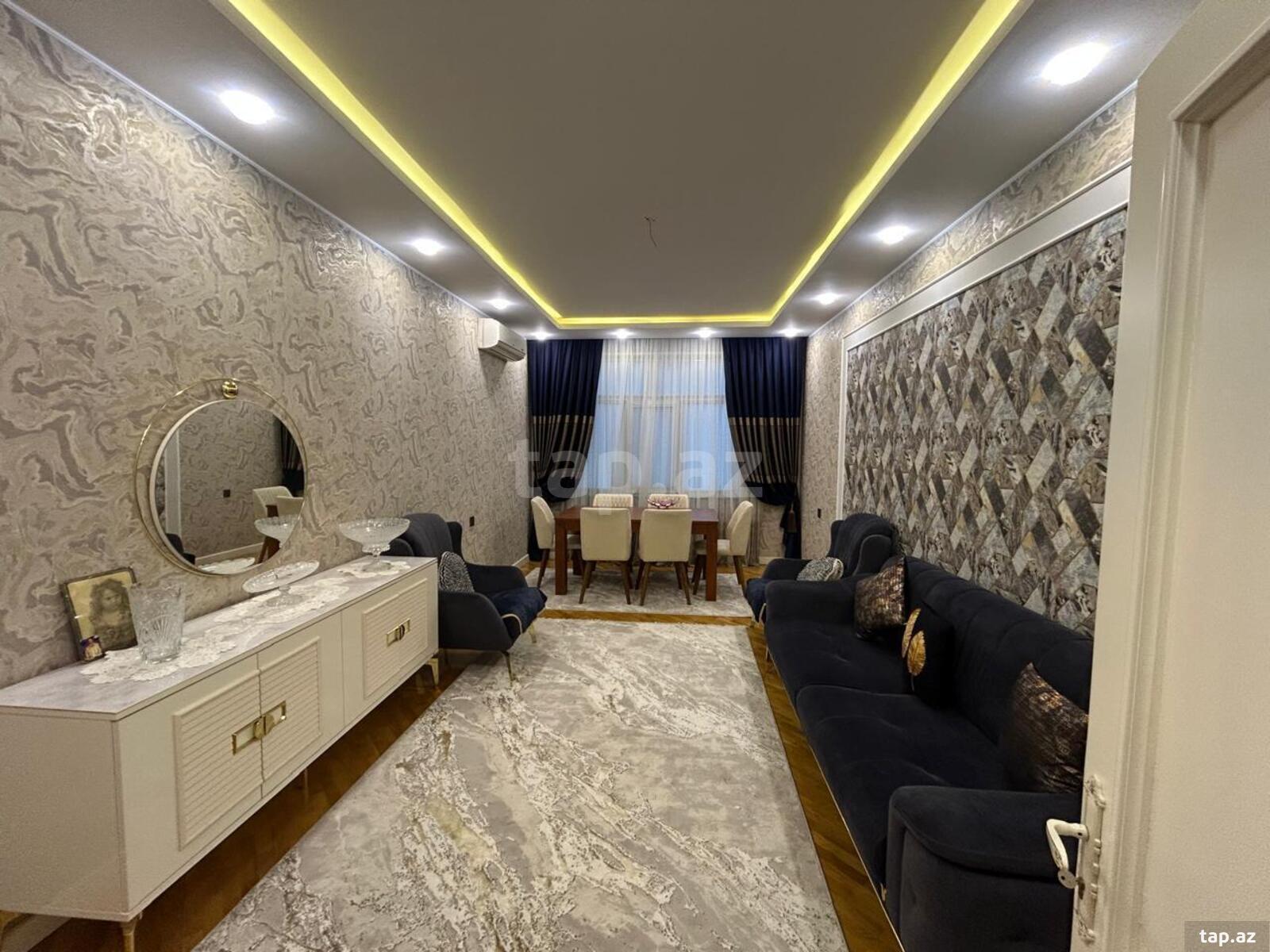 3-otaqlı yeni tikili, Ceyhun Səlimov küç., 135 m²