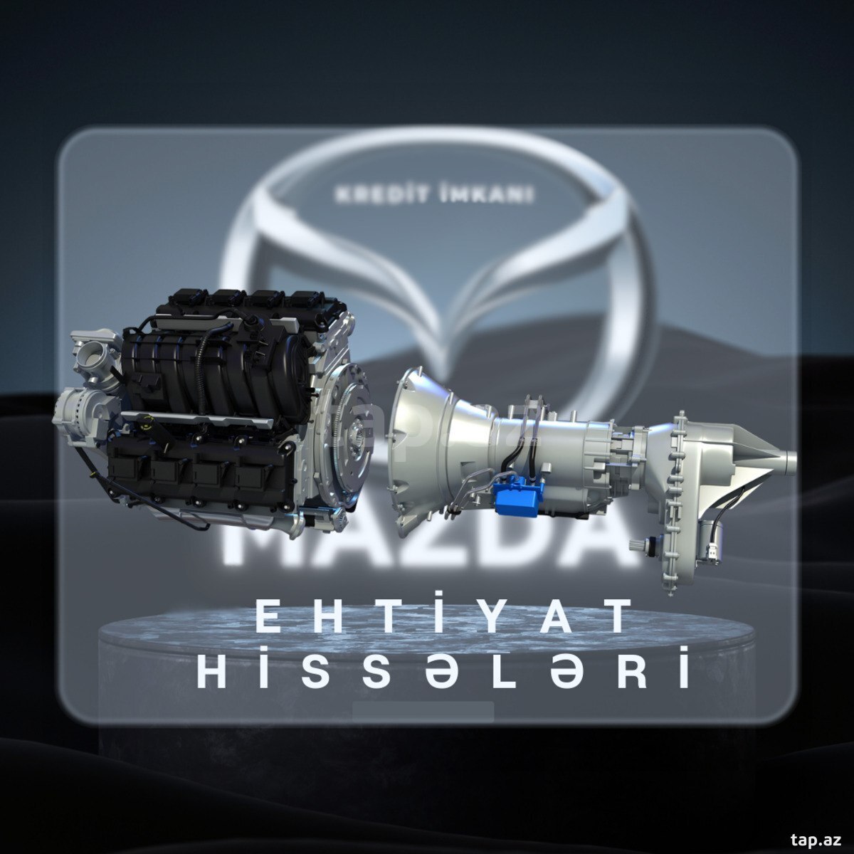 Mazda mühərrik və transmissiyaya aid ehtiyat hissələri
