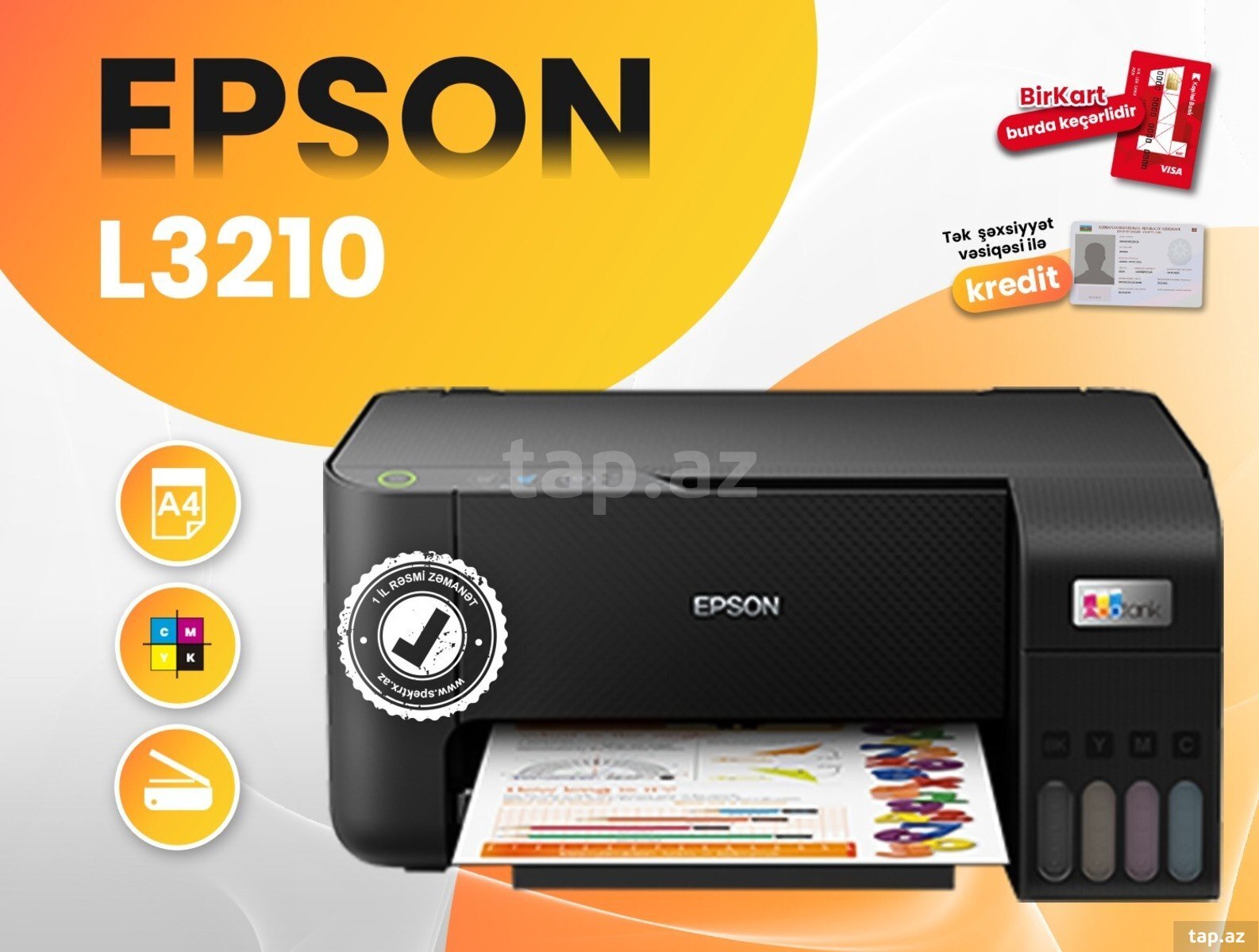 Printer Epson EcoTank L3210
