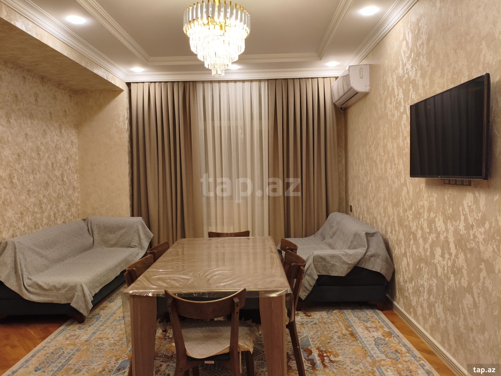2-otaqlı yeni tikili kirayə verilir, 8-ci mkr., 105 m²