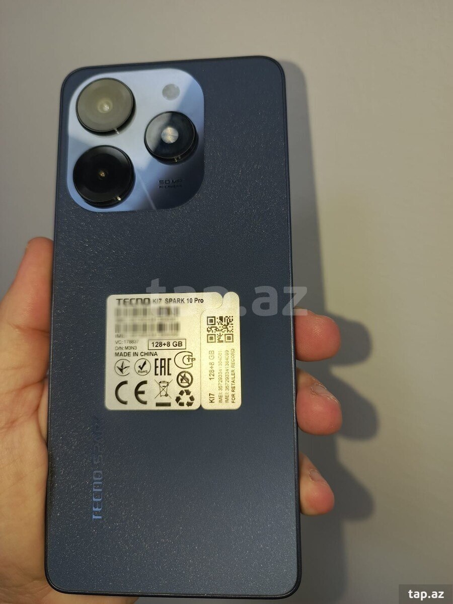 Tecno Spark 10 Pro Starry Black 128GB/8GB