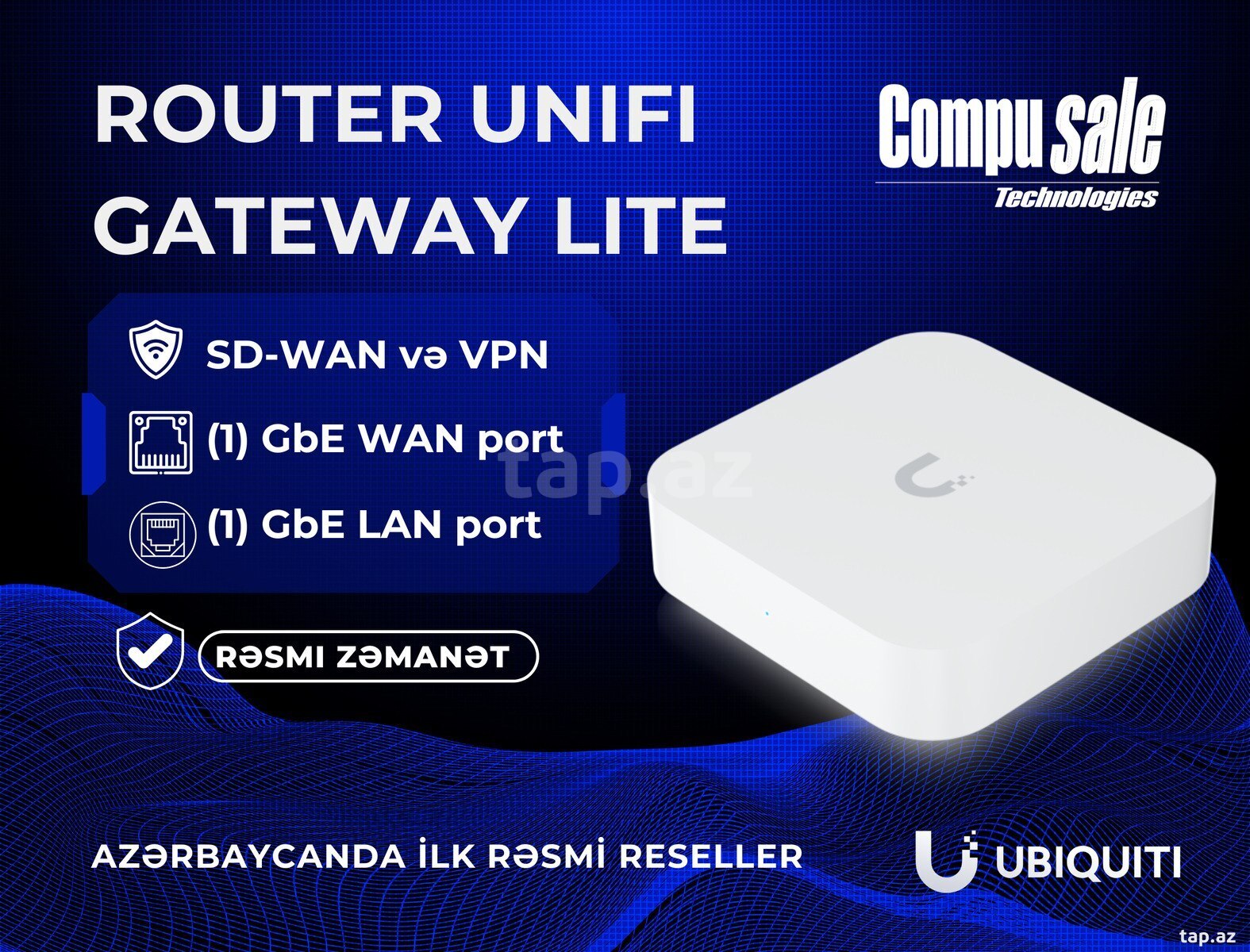 Router Ubiquiti UniFi Gateway Lite