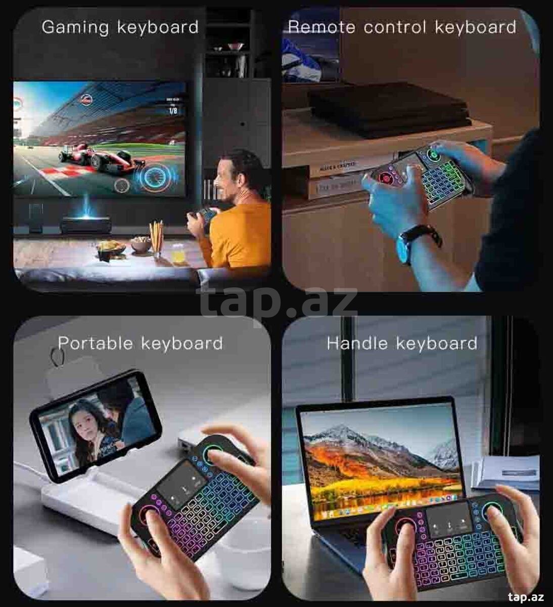 Mini klaviatura Kebidumei i8 (3)
