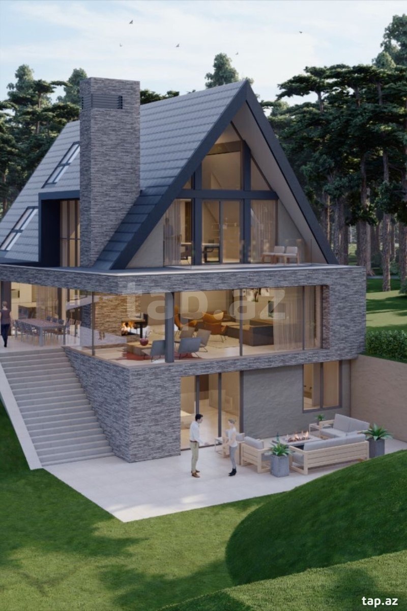 A-Frame evlərin tikintisi (15)