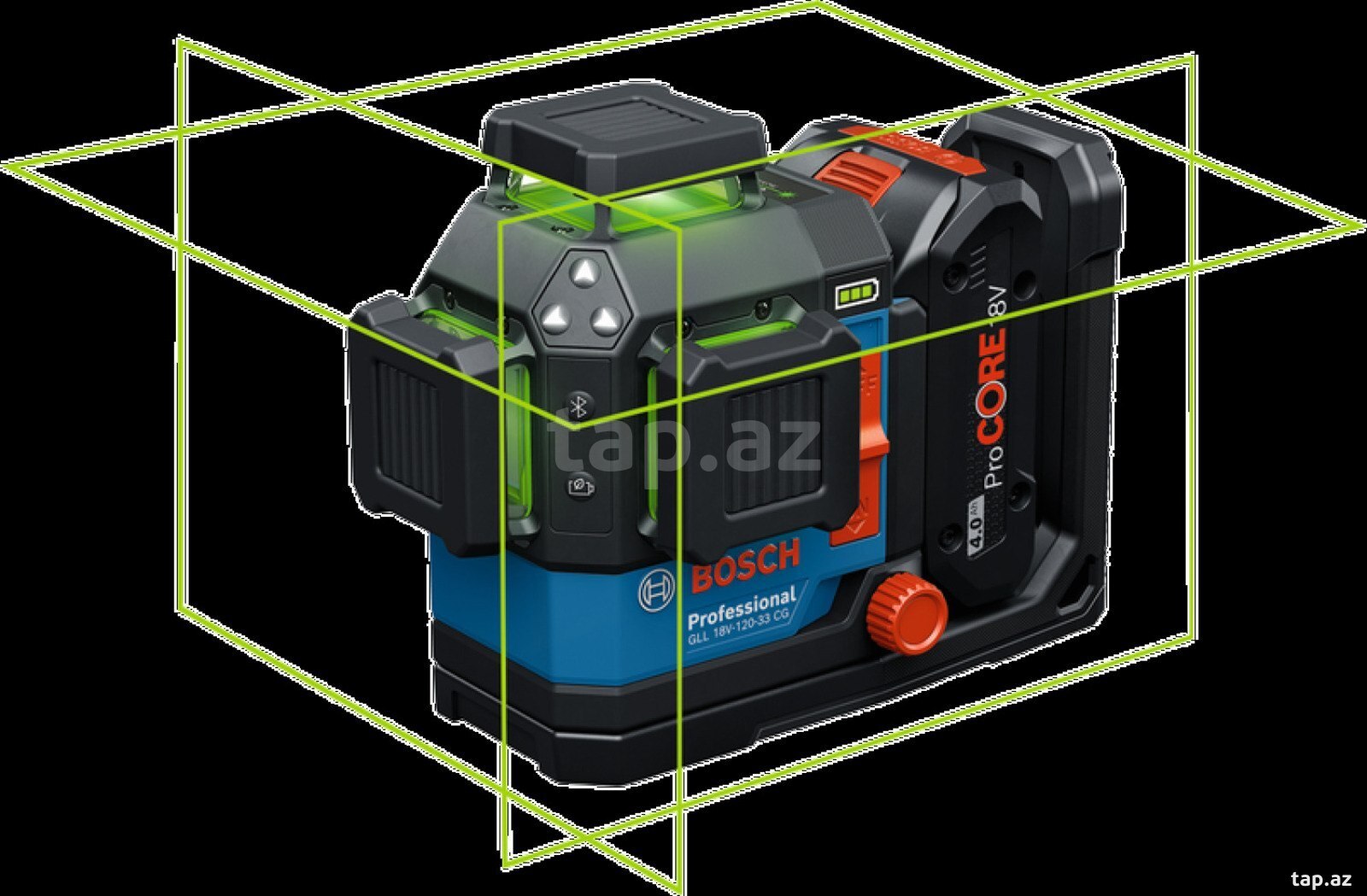Bosch GLL 18V-120-33 CG+DK20 lazer tərəzi