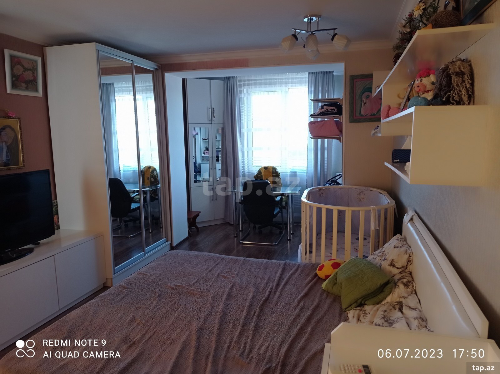 4-otaqlı mənzil, Polad Həşimov küç., 90 m² (10)