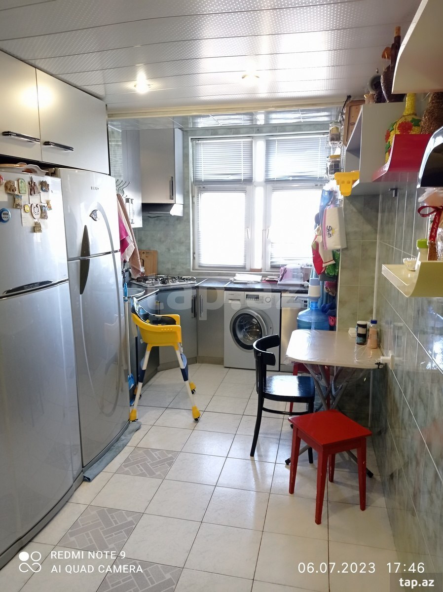 4-otaqlı mənzil, Polad Həşimov küç., 90 m² (20)