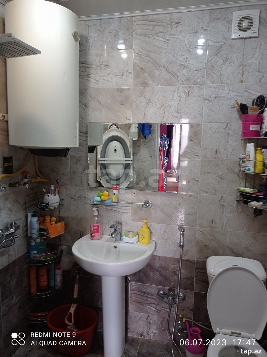 4-otaqlı mənzil, Polad Həşimov küç., 90 m² (17)