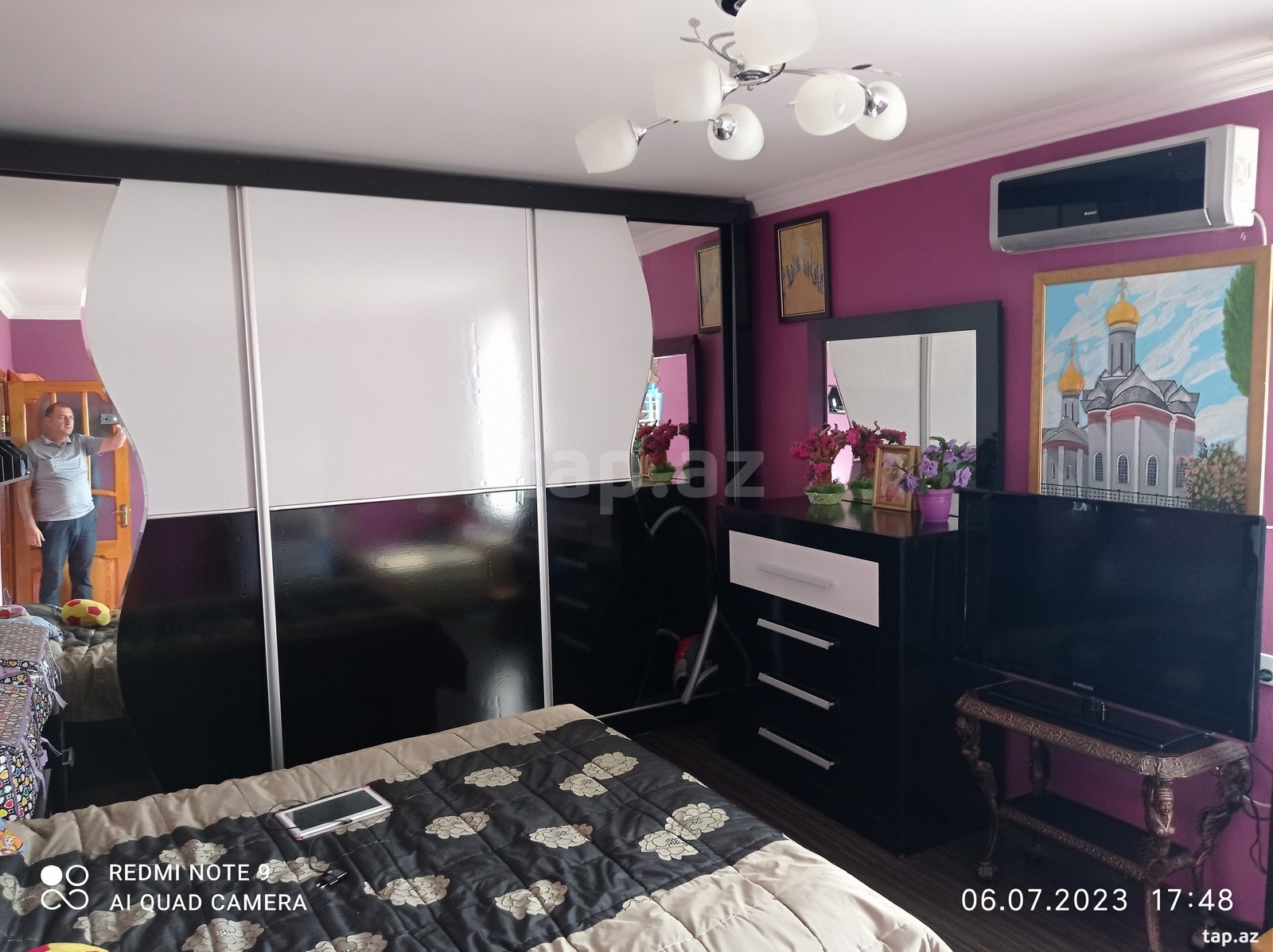 4-otaqlı mənzil, Polad Həşimov küç., 90 m² (16)