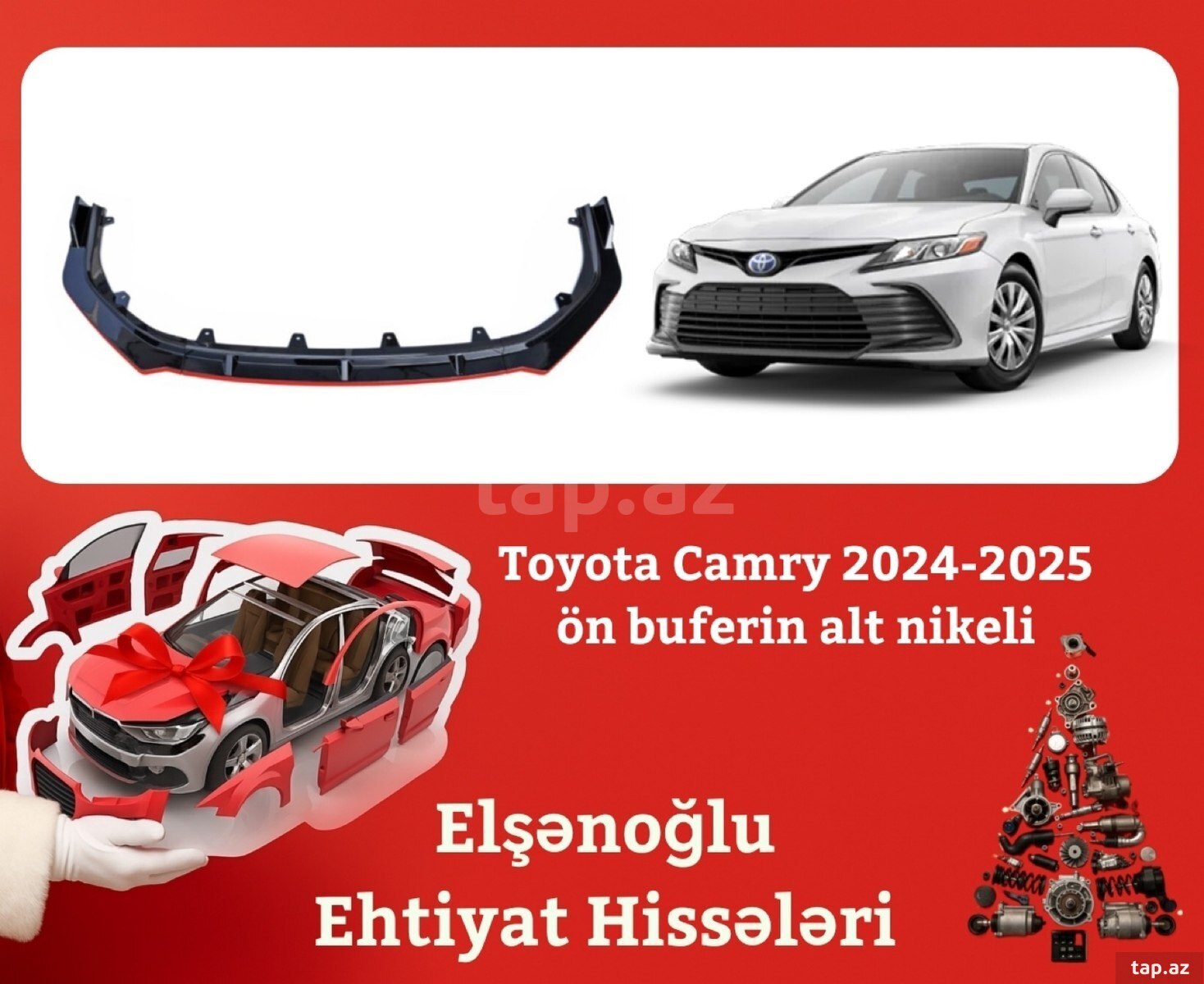Toyota Camry ön buferin alt nikeli