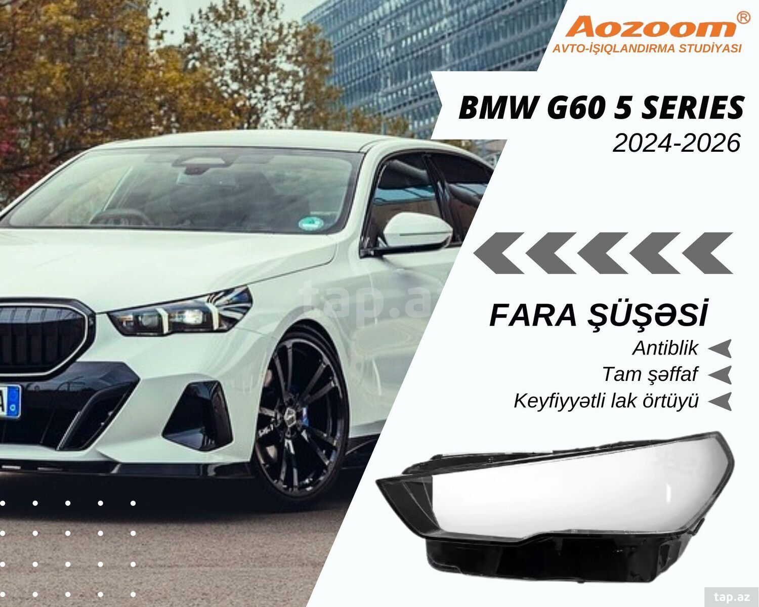 BMW fara şüşələri