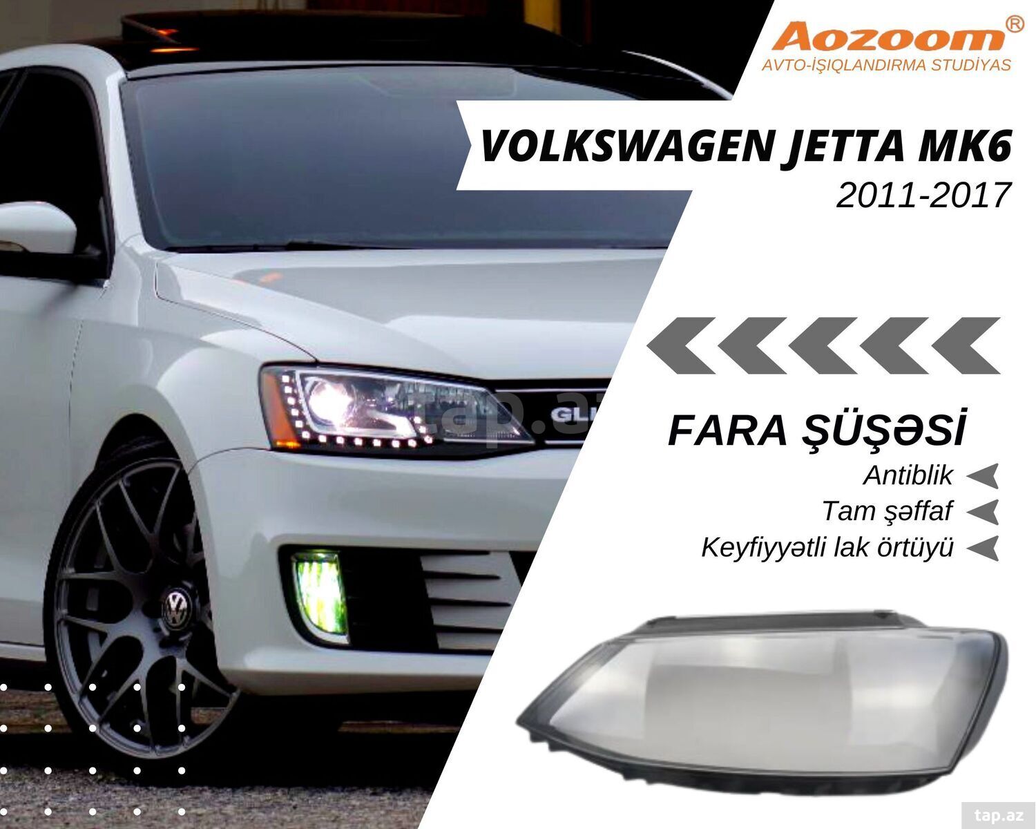 Volkswagen fara şüşələri