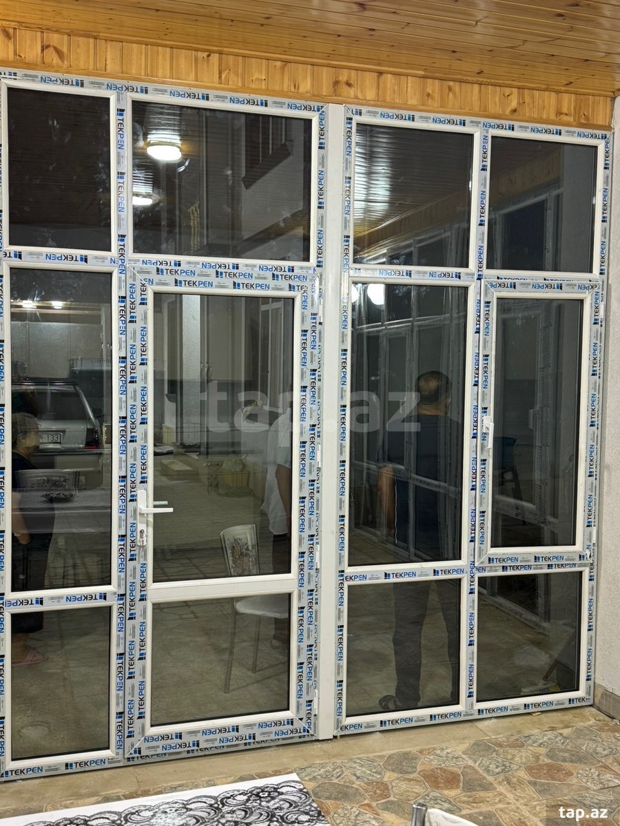 Plastik qapı və pəncərə (25)