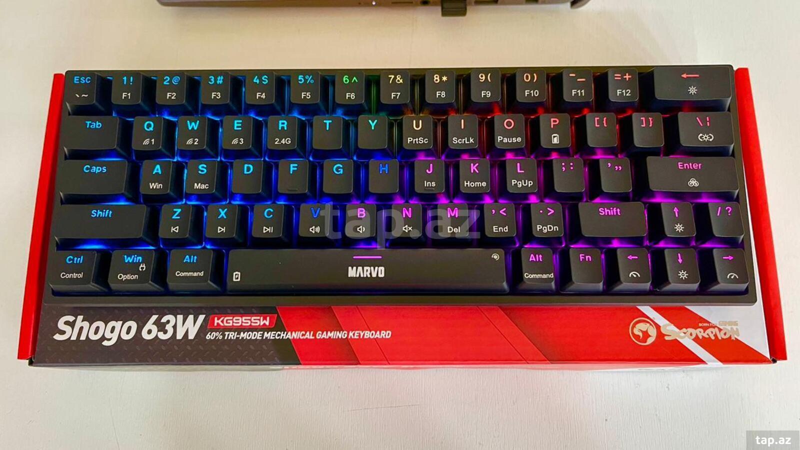 Mexaniki klaviatura Marvo Shogo 63 Wireless (2)