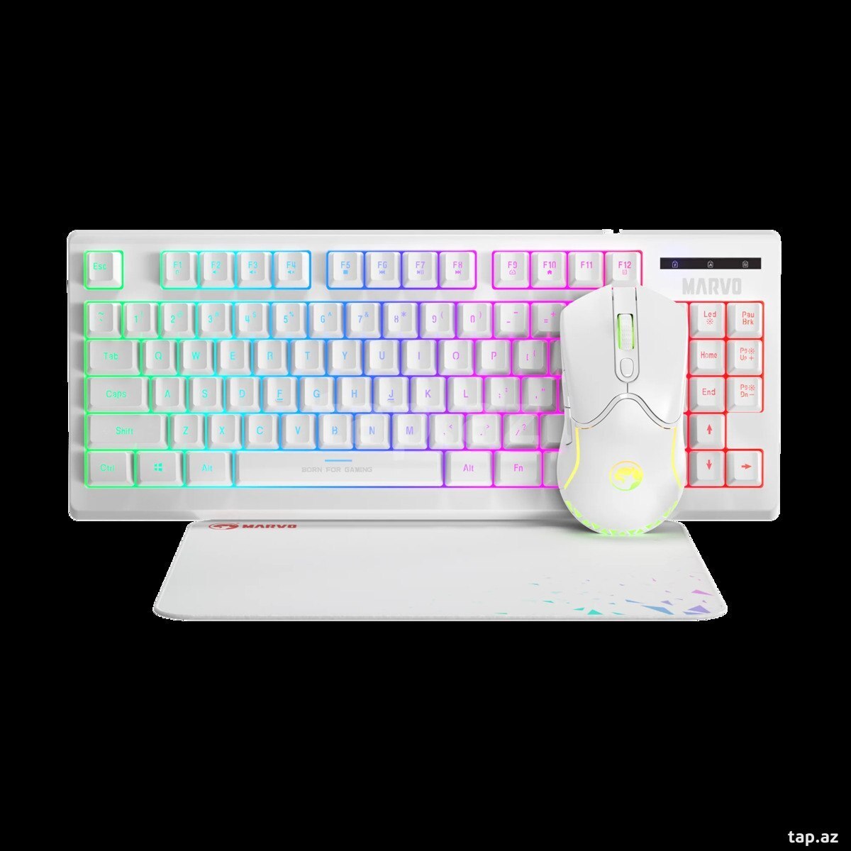 Gaming Combo Marvo Loot 30 Black/White (2)