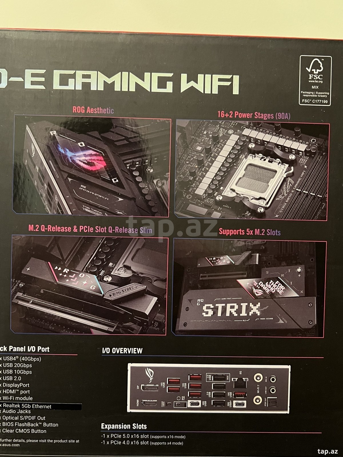 ASUS ROG STRIX B850-E GAMiNG Wi-Fi (5)