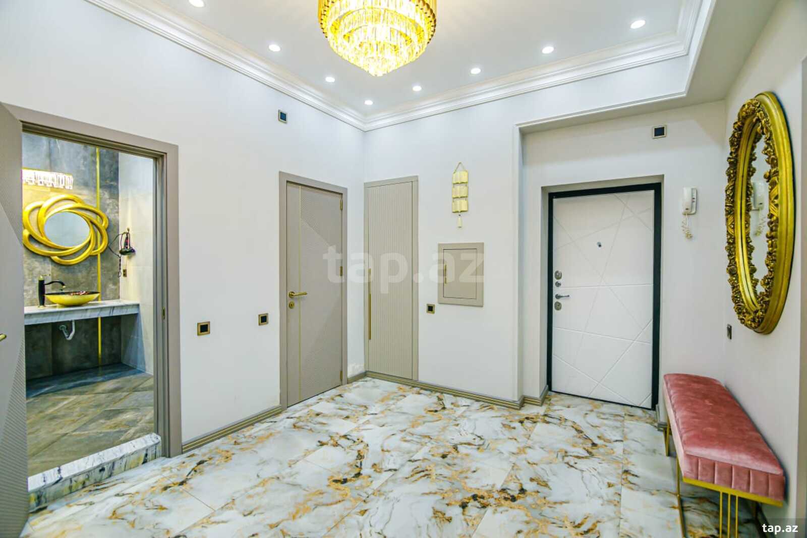 2-otaqlı yeni tikili kirayə verilir, Nəriman Nərimanov m., 84 m² (9)