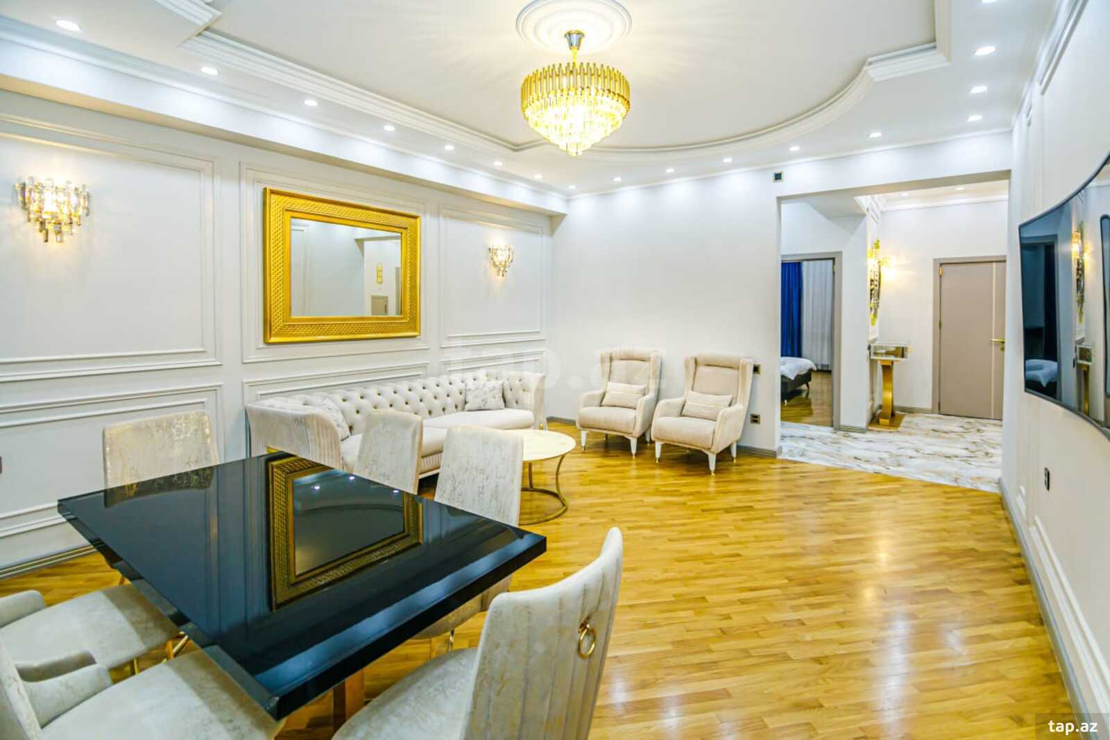 2-otaqlı yeni tikili kirayə verilir, Nəriman Nərimanov m., 84 m² (6)